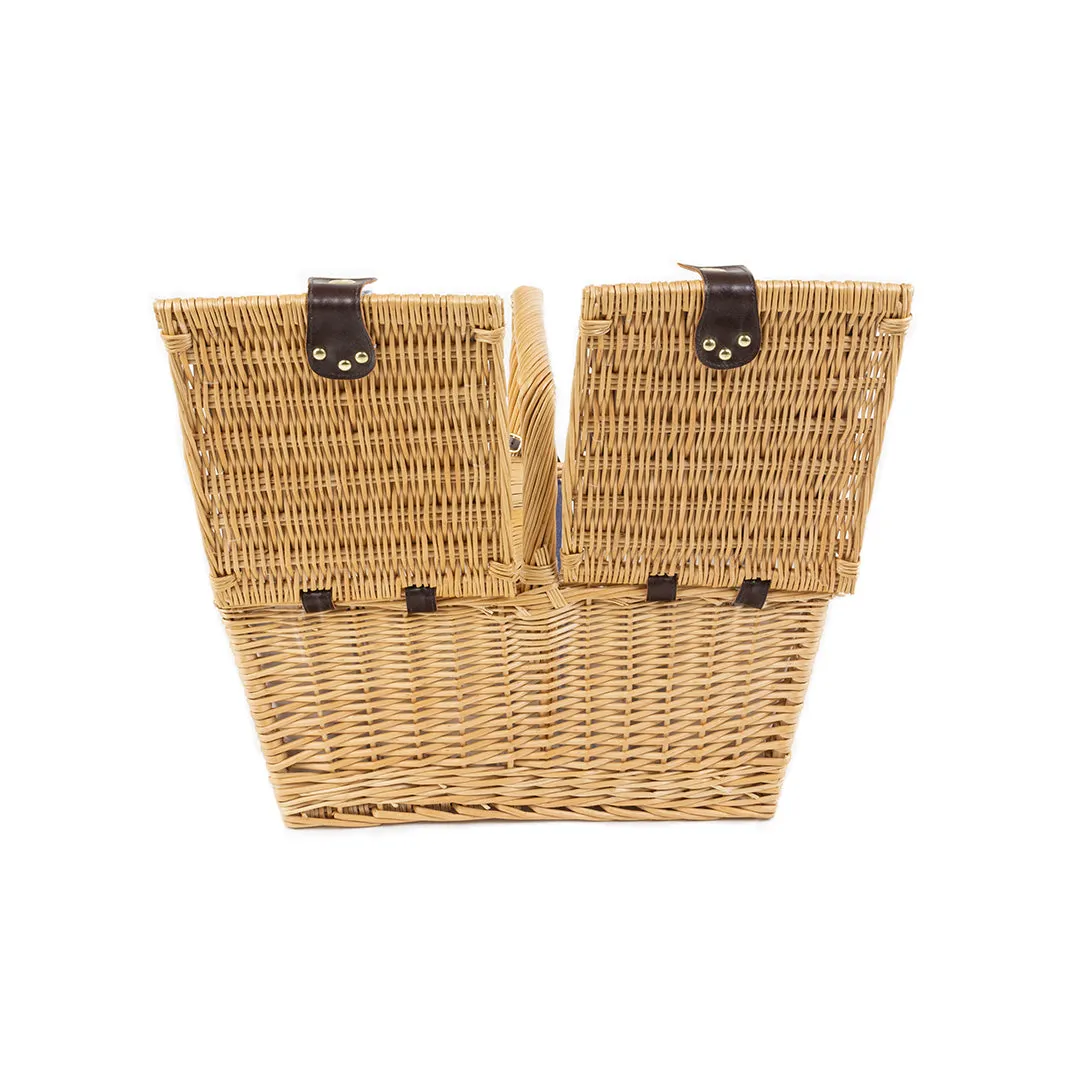 Greenfield Collection Park Lane Willow Picnic Hamper for Four People