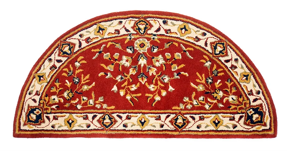 Hearth Rug - Oriental Half Round 56 X 26