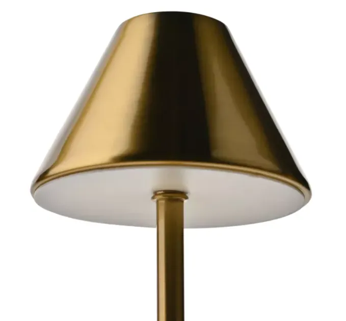 HESTIA BRONZE USB LED TOUCH TABLE LAMP - MEDIUM