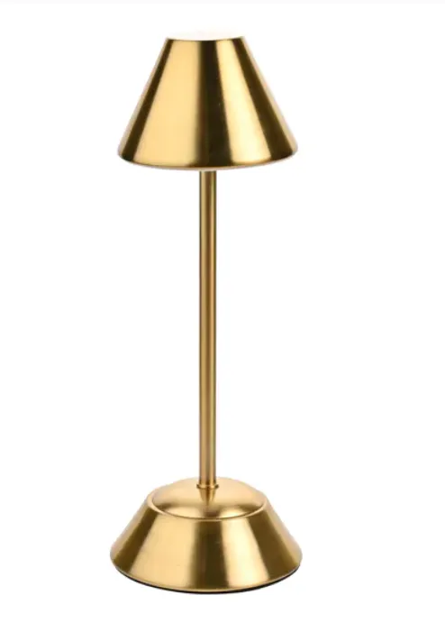 HESTIA BRONZE USB LED TOUCH TABLE LAMP - MEDIUM