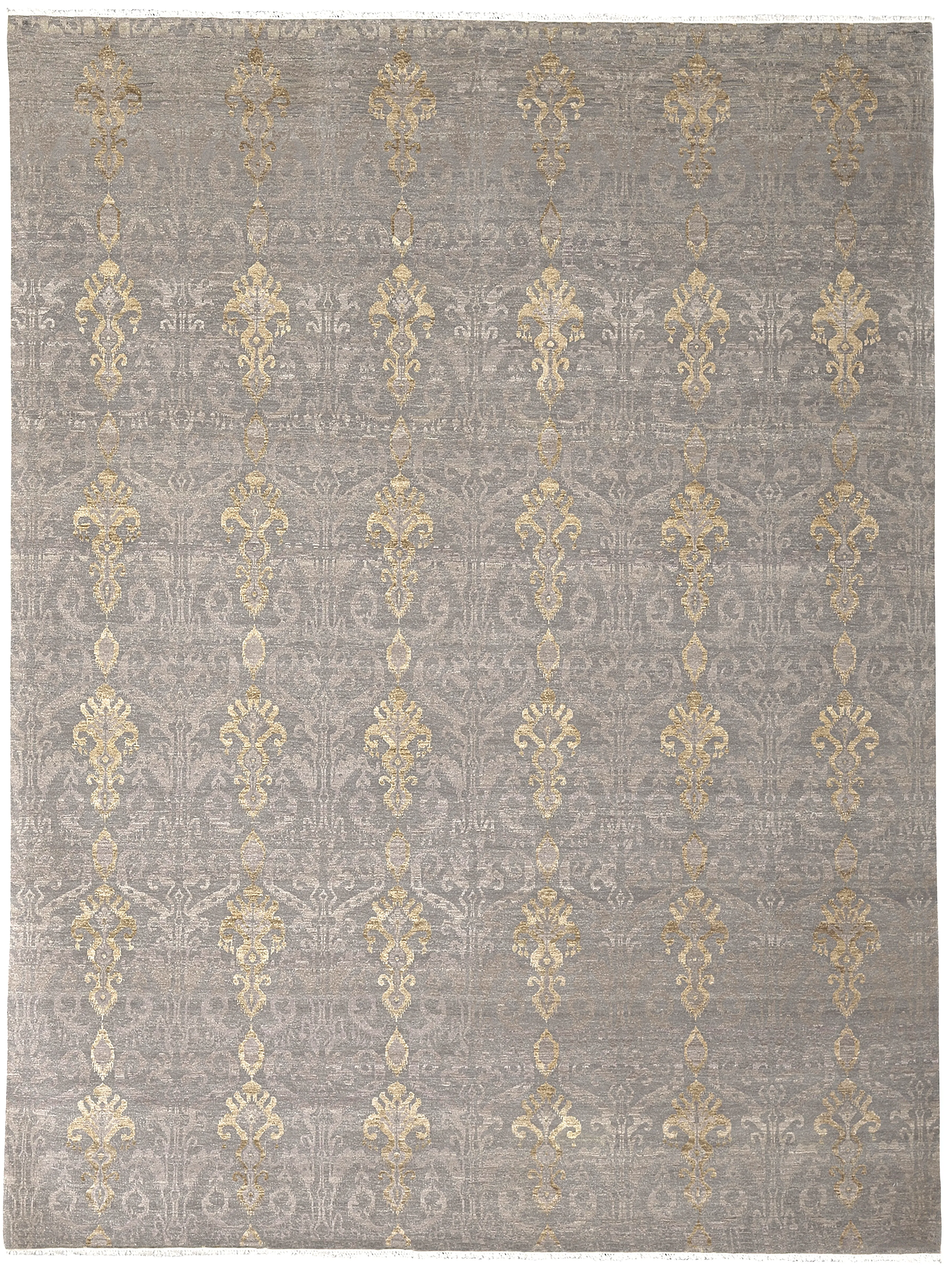 Hoeft Transitional Design Hand Knotted Rug 10'x14'