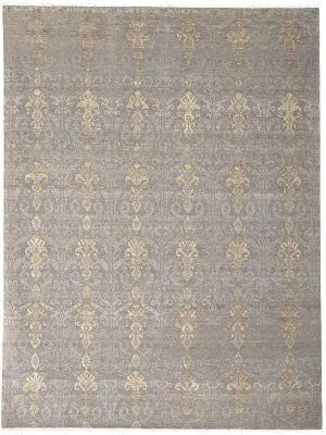 Hoeft Transitional Design Hand Knotted Rug 10'x14'