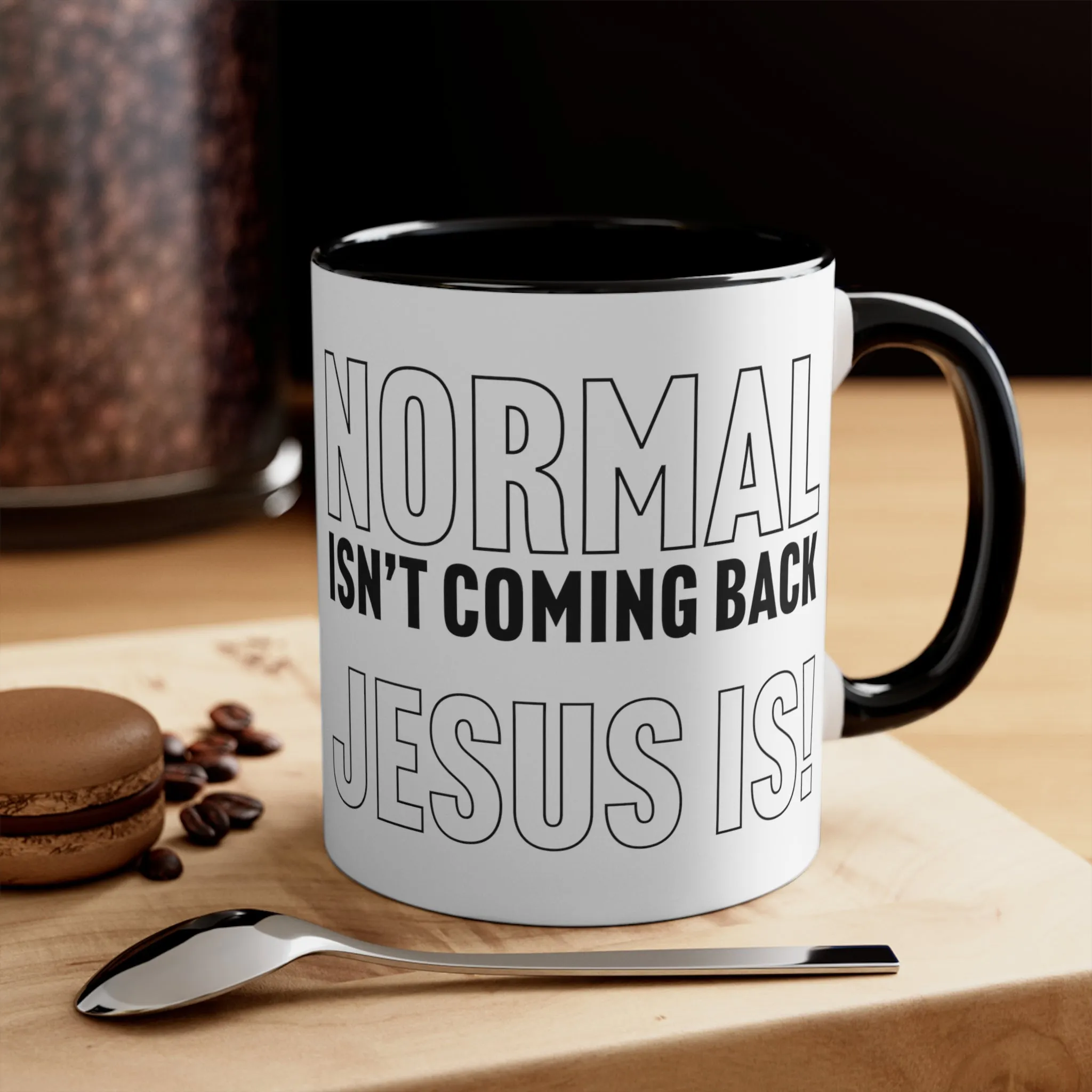 Jesus Is Mug (2 sizes, 3 colors)