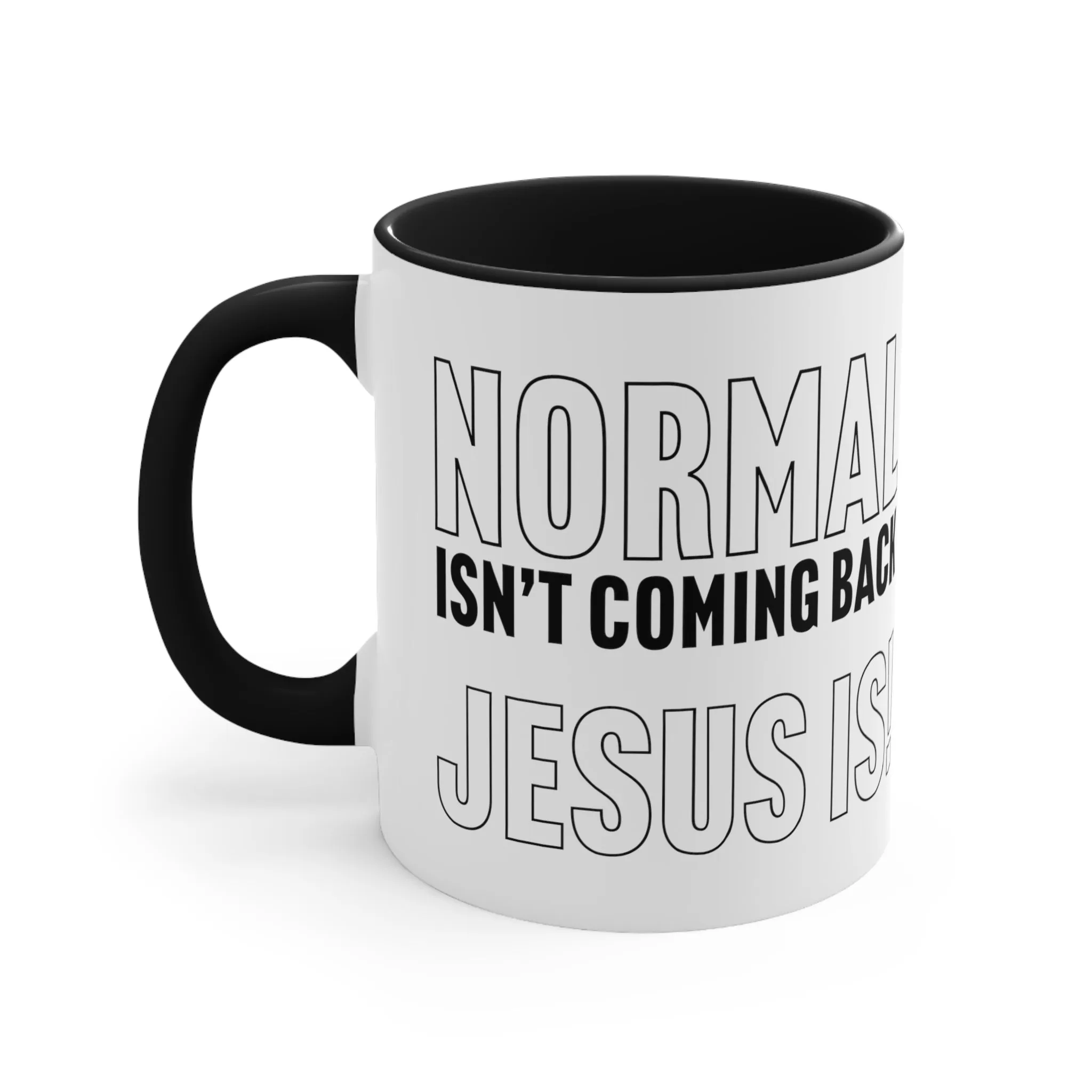 Jesus Is Mug (2 sizes, 3 colors)