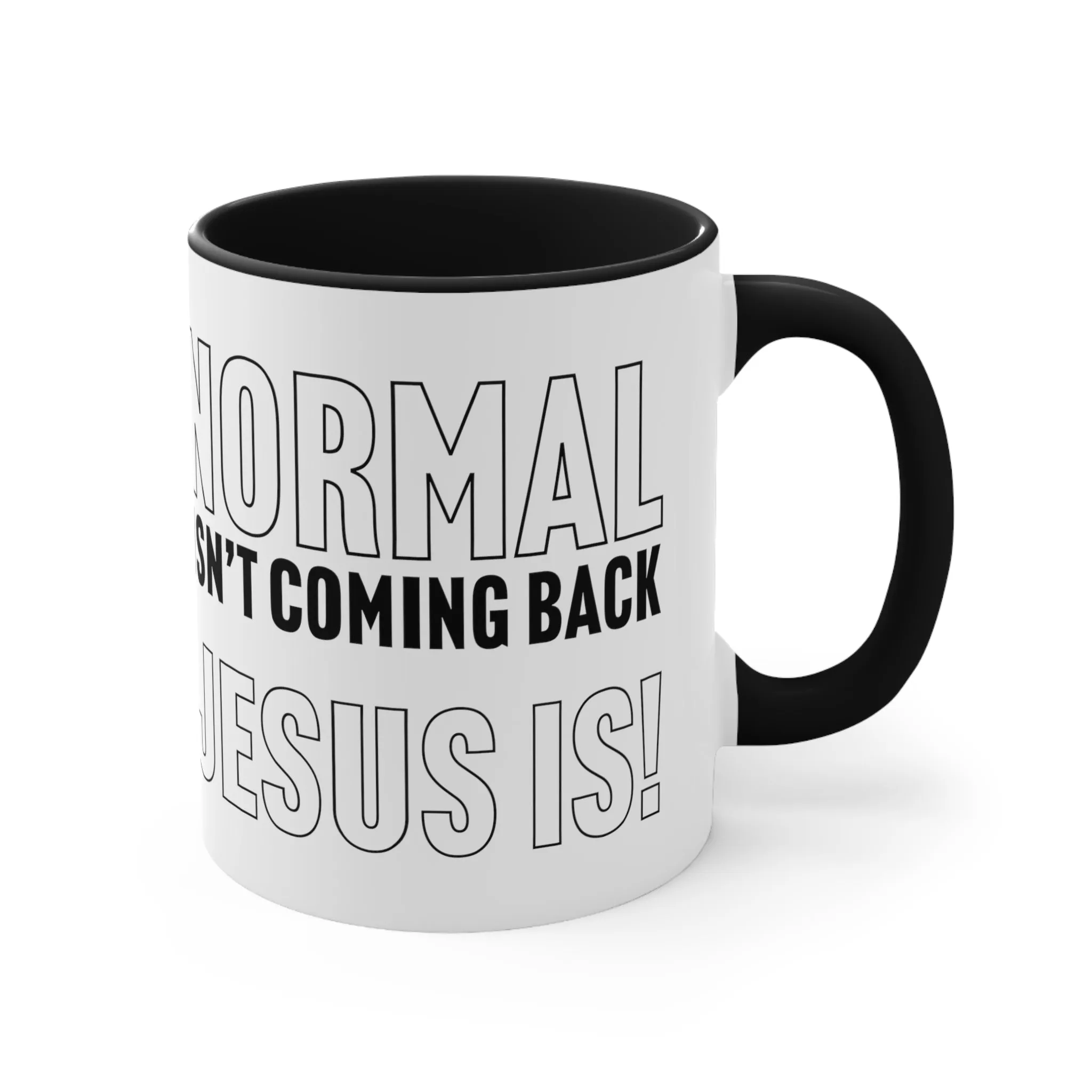 Jesus Is Mug (2 sizes, 3 colors)