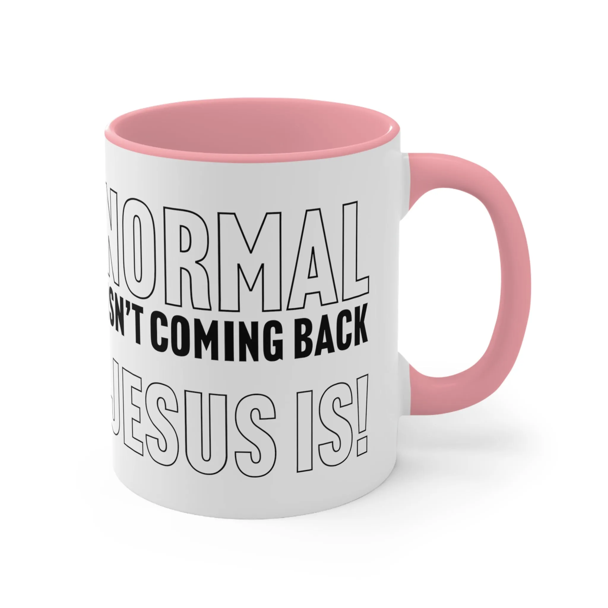 Jesus Is Mug (2 sizes, 3 colors)