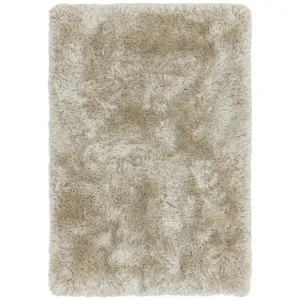 Kingsmoss Pearl Shaggy Homeware Rug / Mat - Beige - 120 x 170cm