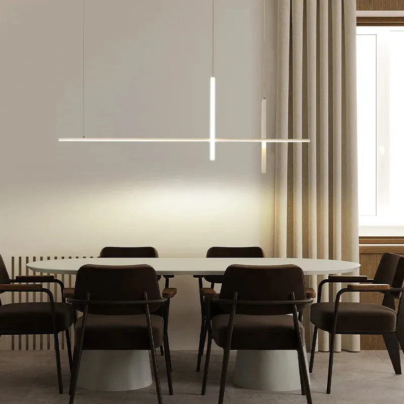 Luxury Line Suspension Lamps for Kitchen Dining, Modern Design by Mansion.