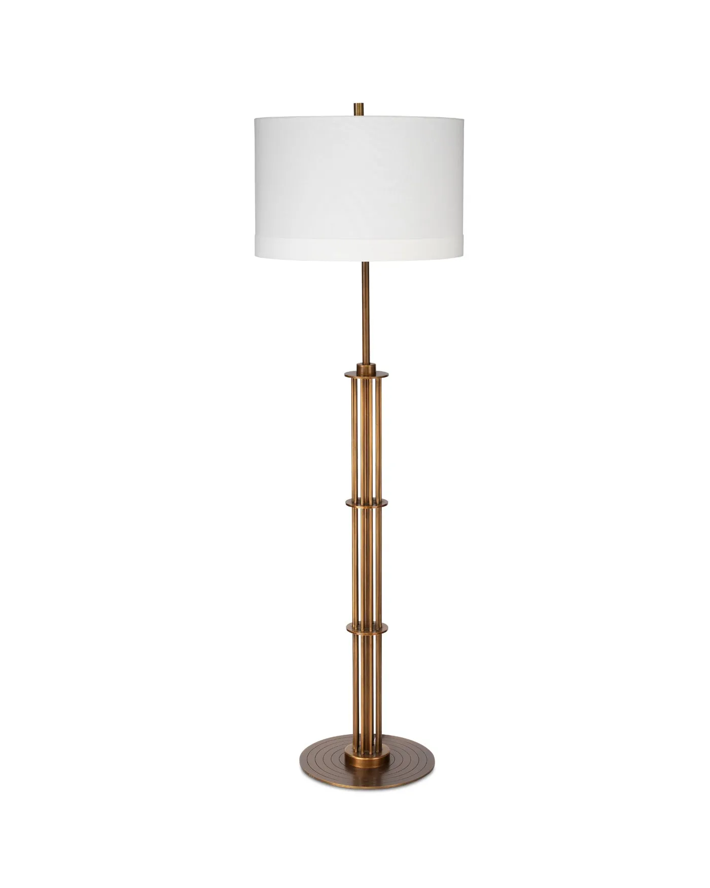 Marcus Floor Lamp - Brass