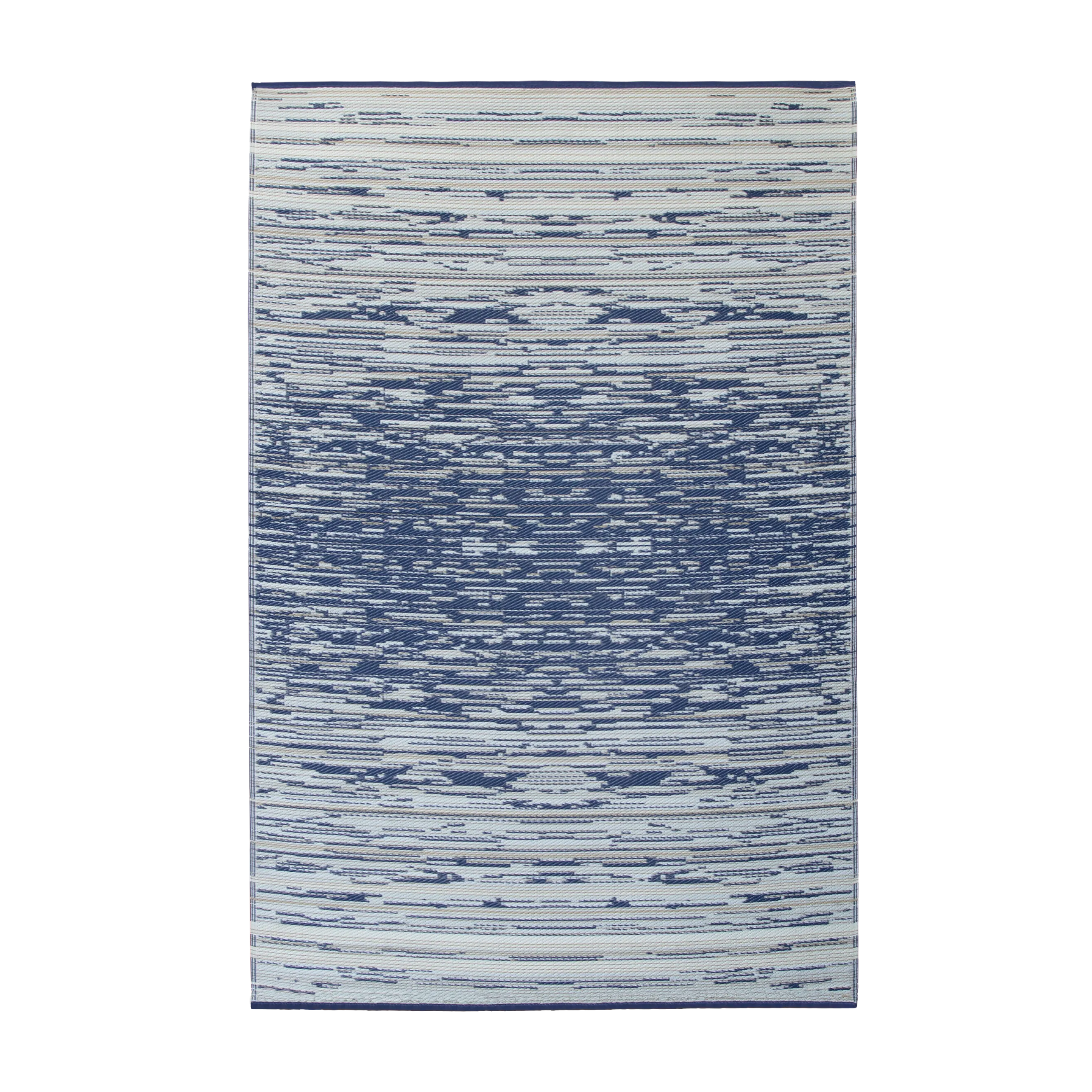 Mirage Navy Rug in PP - 180 x 270 cm