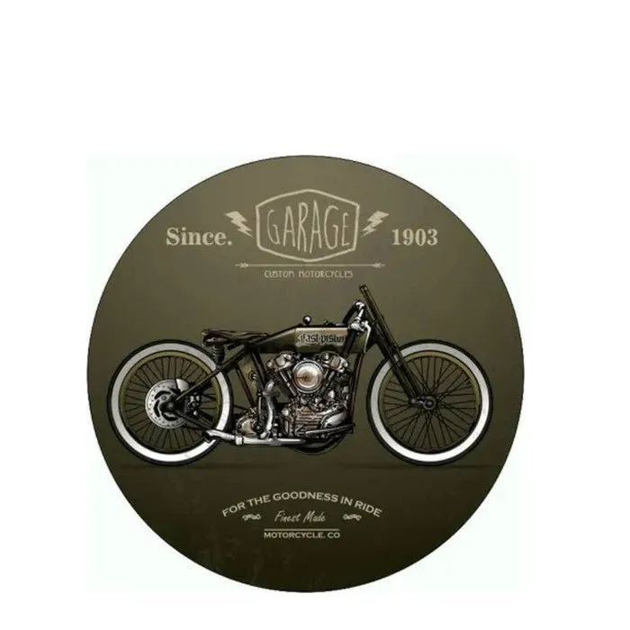 Motor Bike Coaster Set - Glass