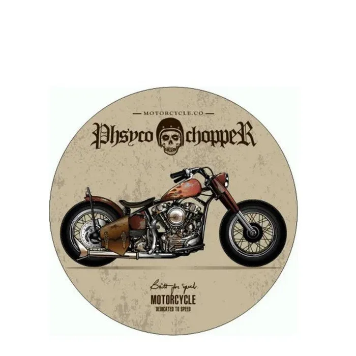 Motor Bike Coaster Set - Glass