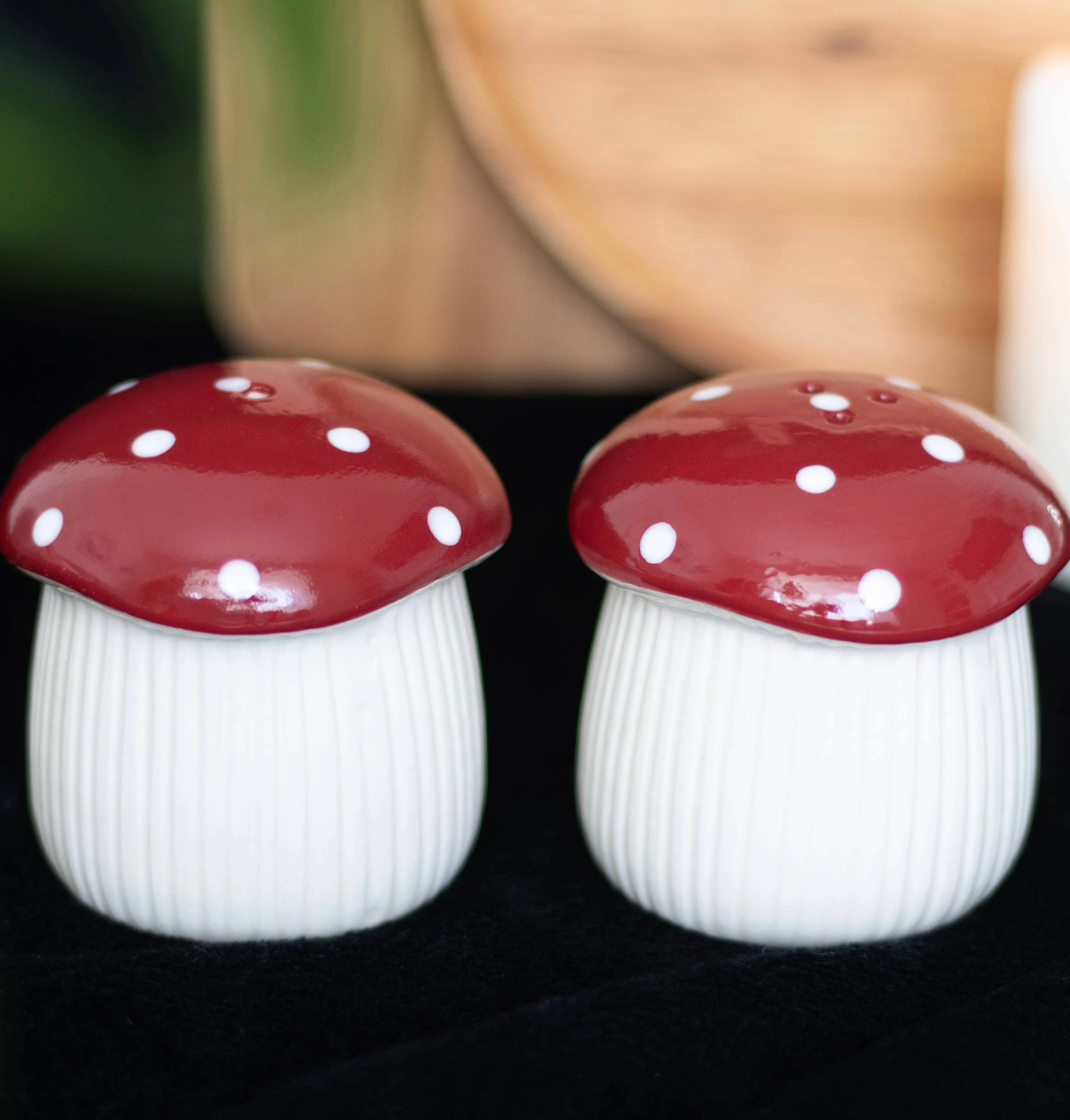 Mushroom Salt and Pepper Shakers