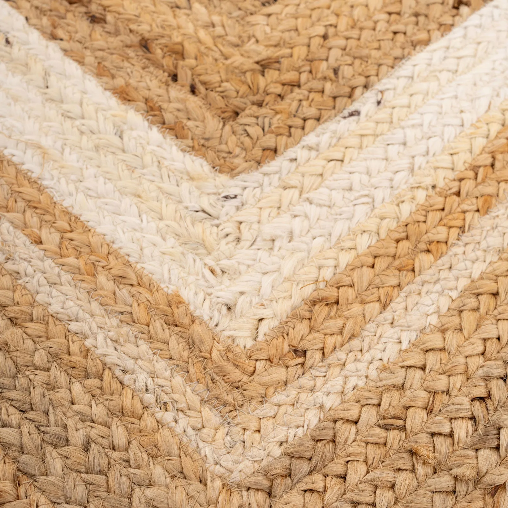 Natural Bordered Jute Rug - Laurel