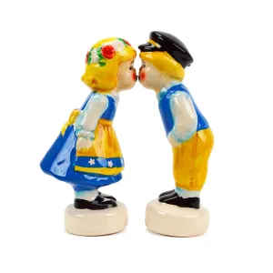 Novelty Salt & Pepper Shaker Swedish Couple