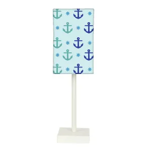 Nutcase Designer Tall Table Lamps With FREE BULB - Home Decor - Lights & Lamps - Anchor Nautical Sea Sailor