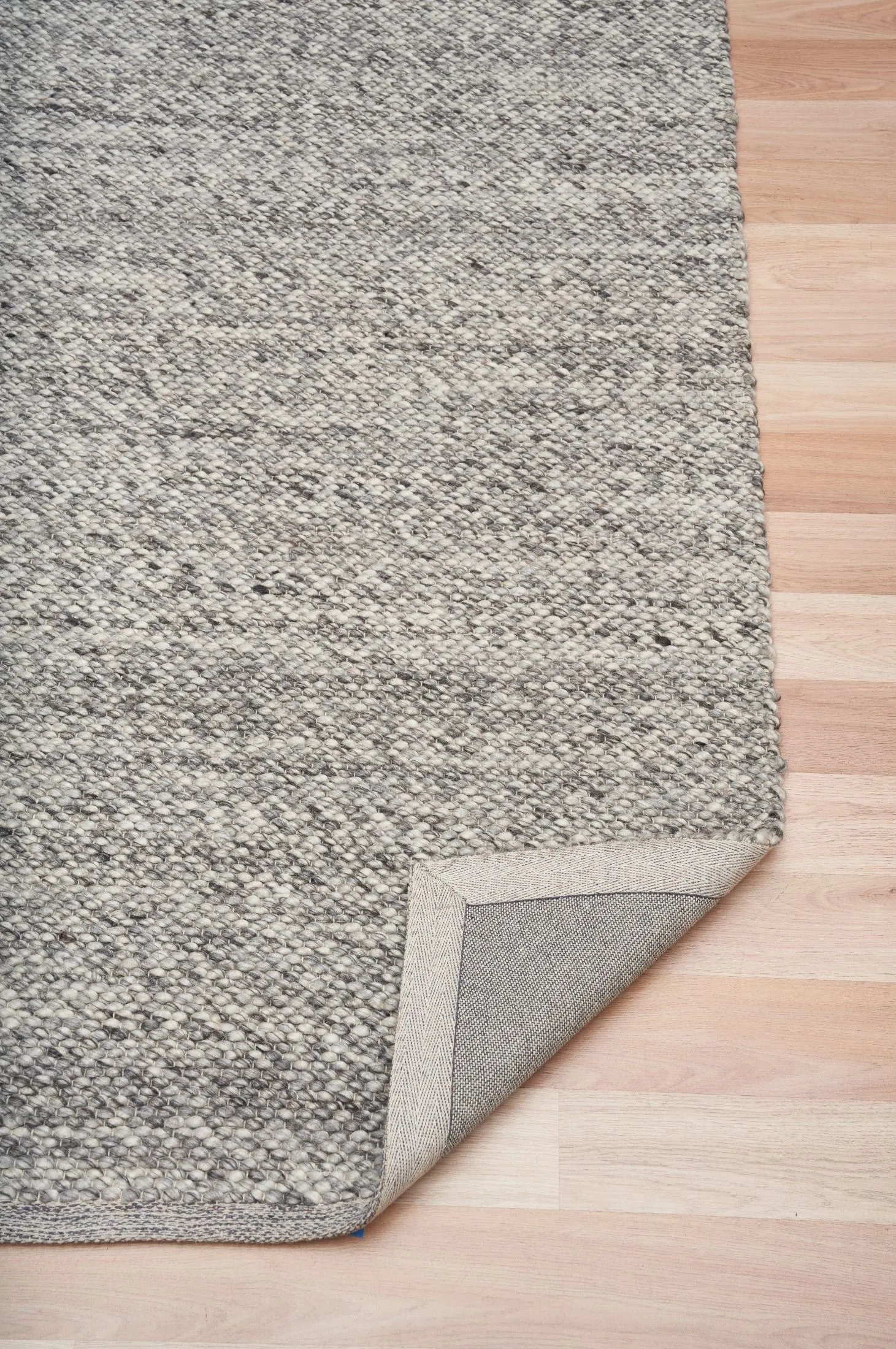 Parker 225 x 155 cm New Zealand Wool Rug - Dark Grey