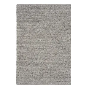 Parker 225 x 155 cm New Zealand Wool Rug - Dark Grey