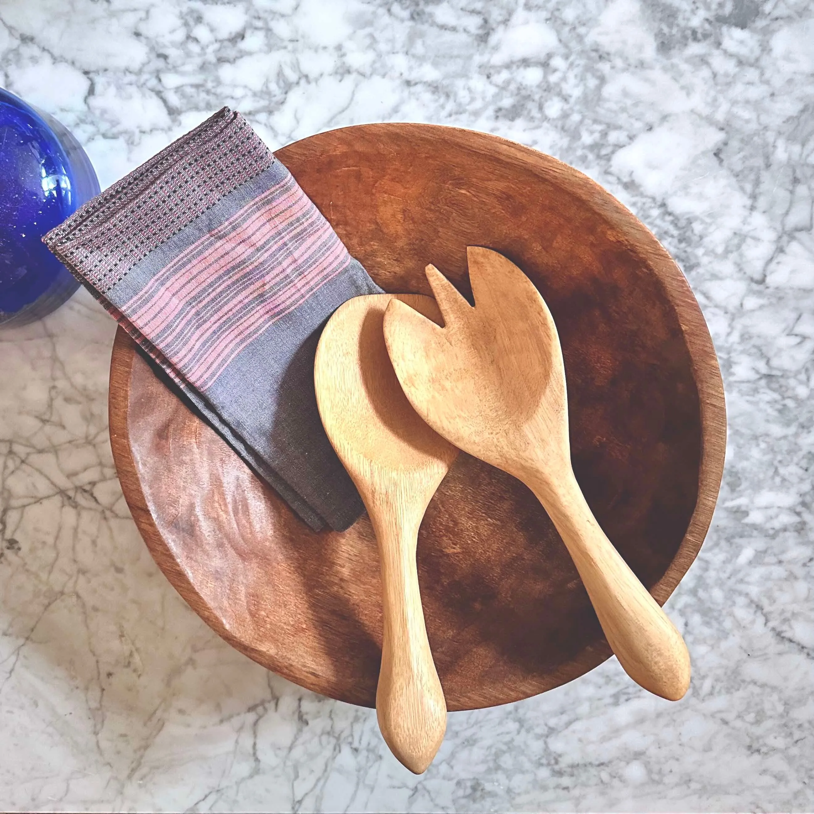 Peruvian Wood Salad Servers