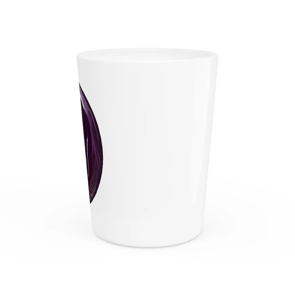 Purple Rock Shot Glass