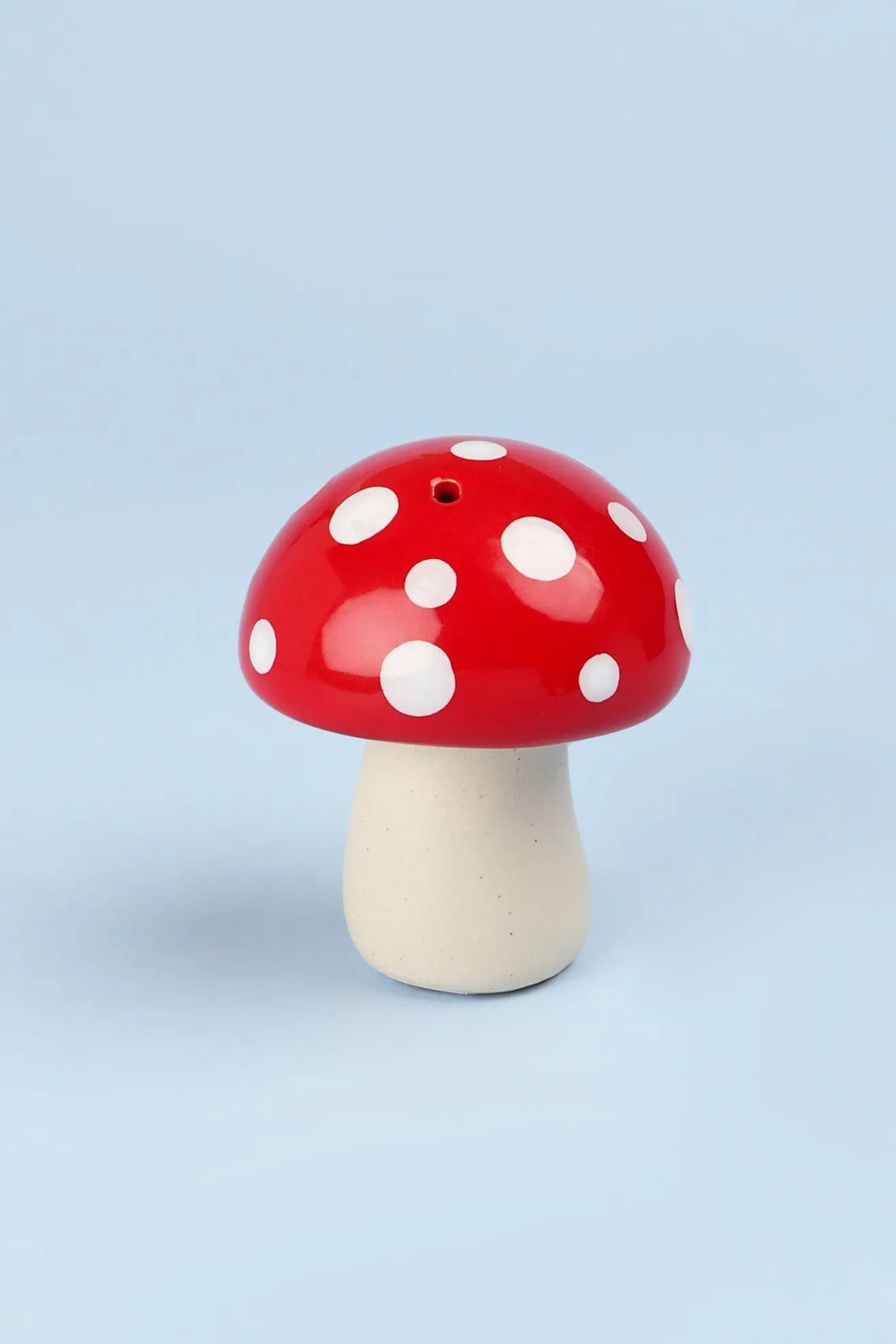 Quirky Red Mushroom Salt & Pepper Shaker Set