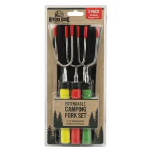 Rivers Edge Rotating Camp Fork 3 Pack