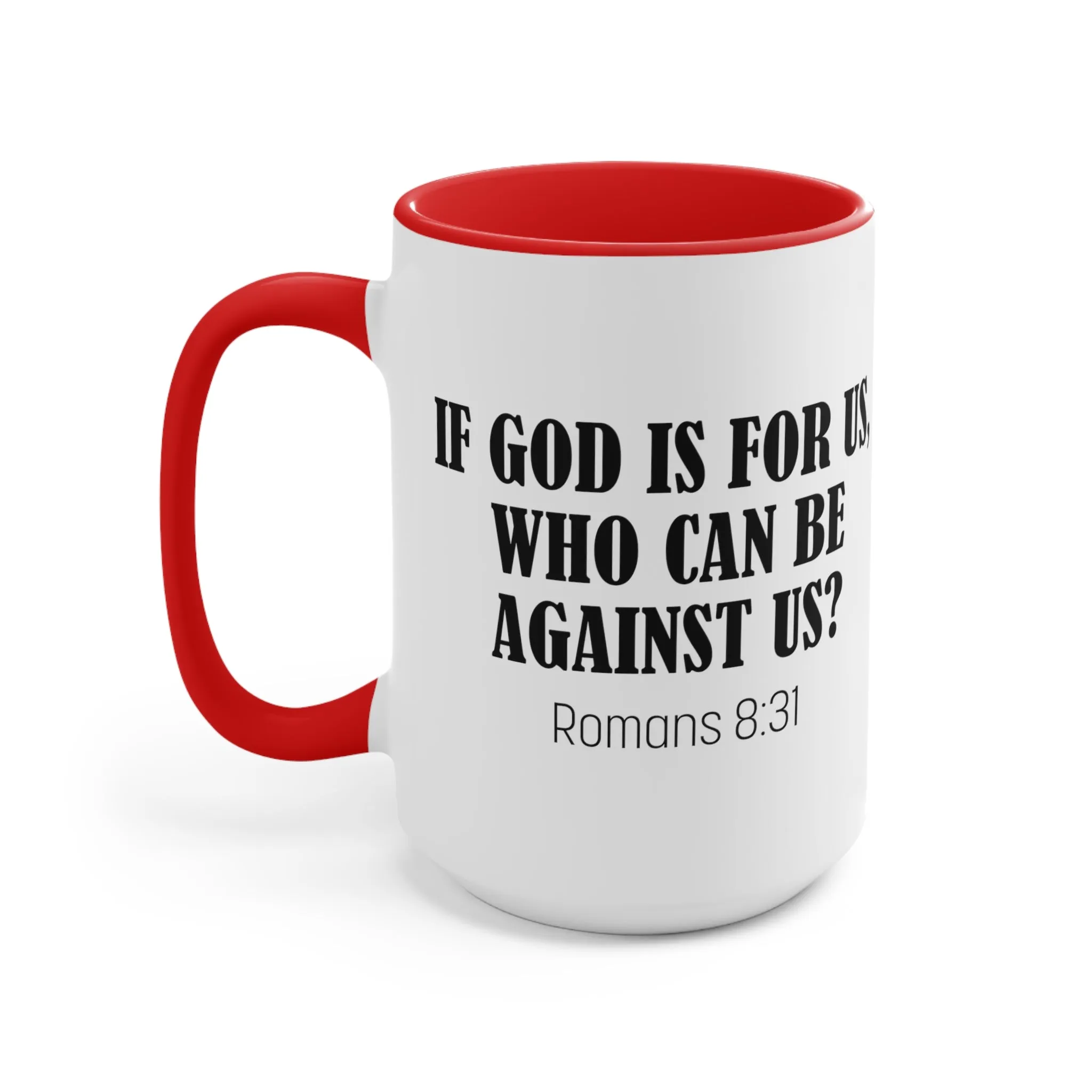 Romans Mug (2 sizes, 3 colors)