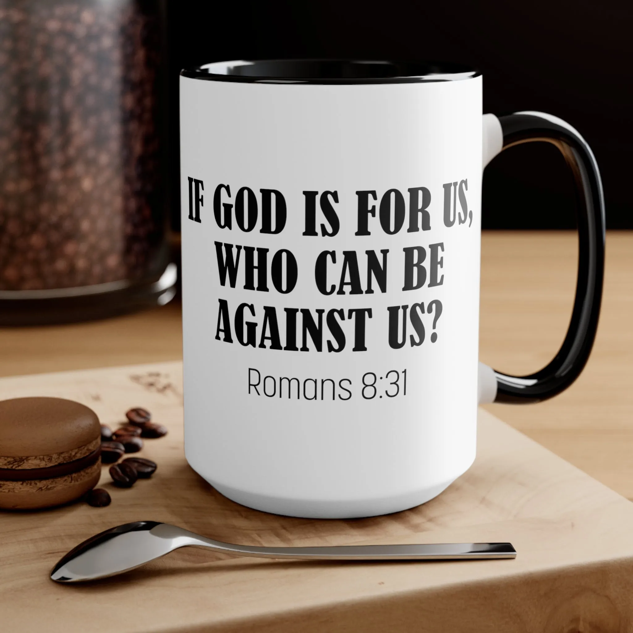 Romans Mug (2 sizes, 3 colors)