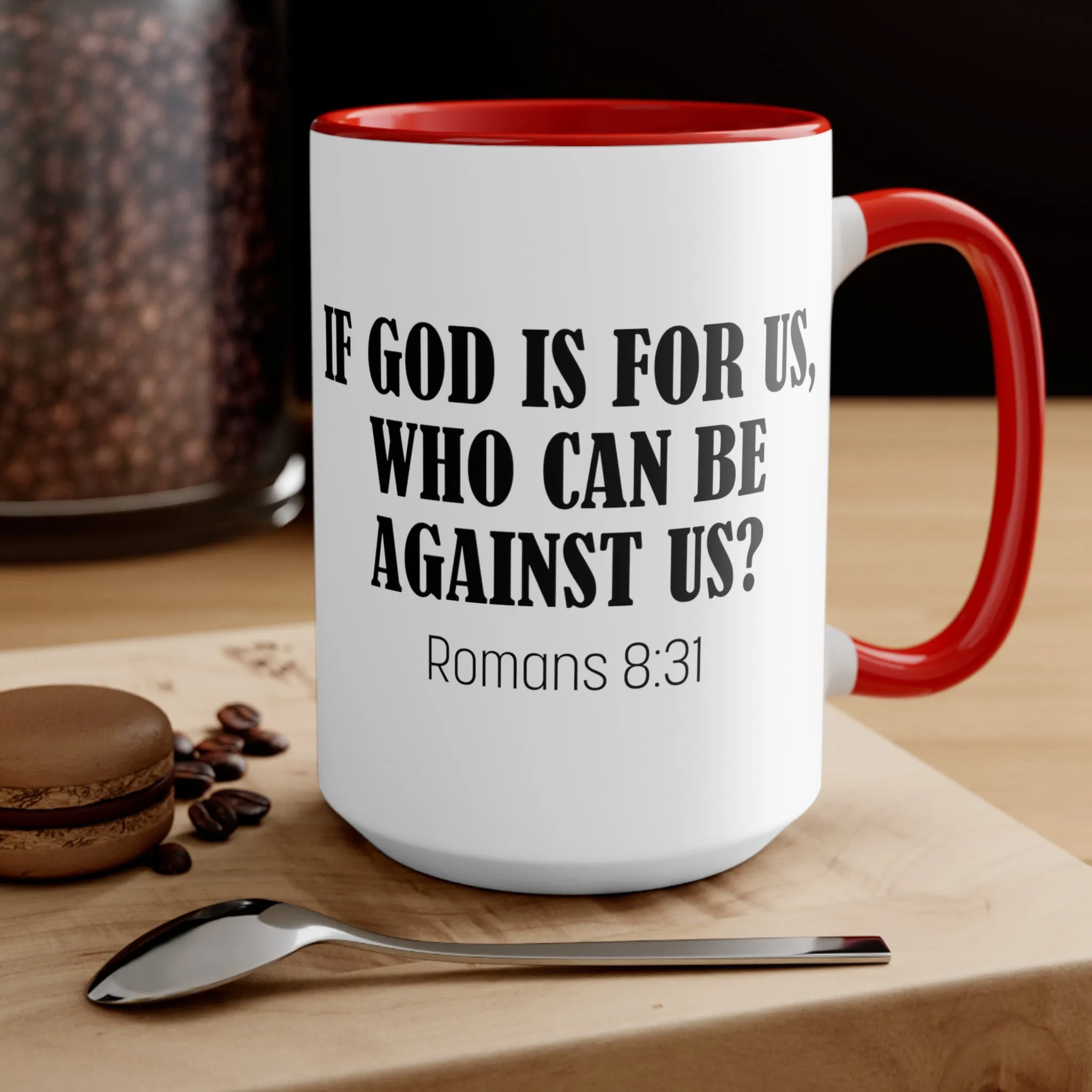 Romans Mug (2 sizes, 3 colors)