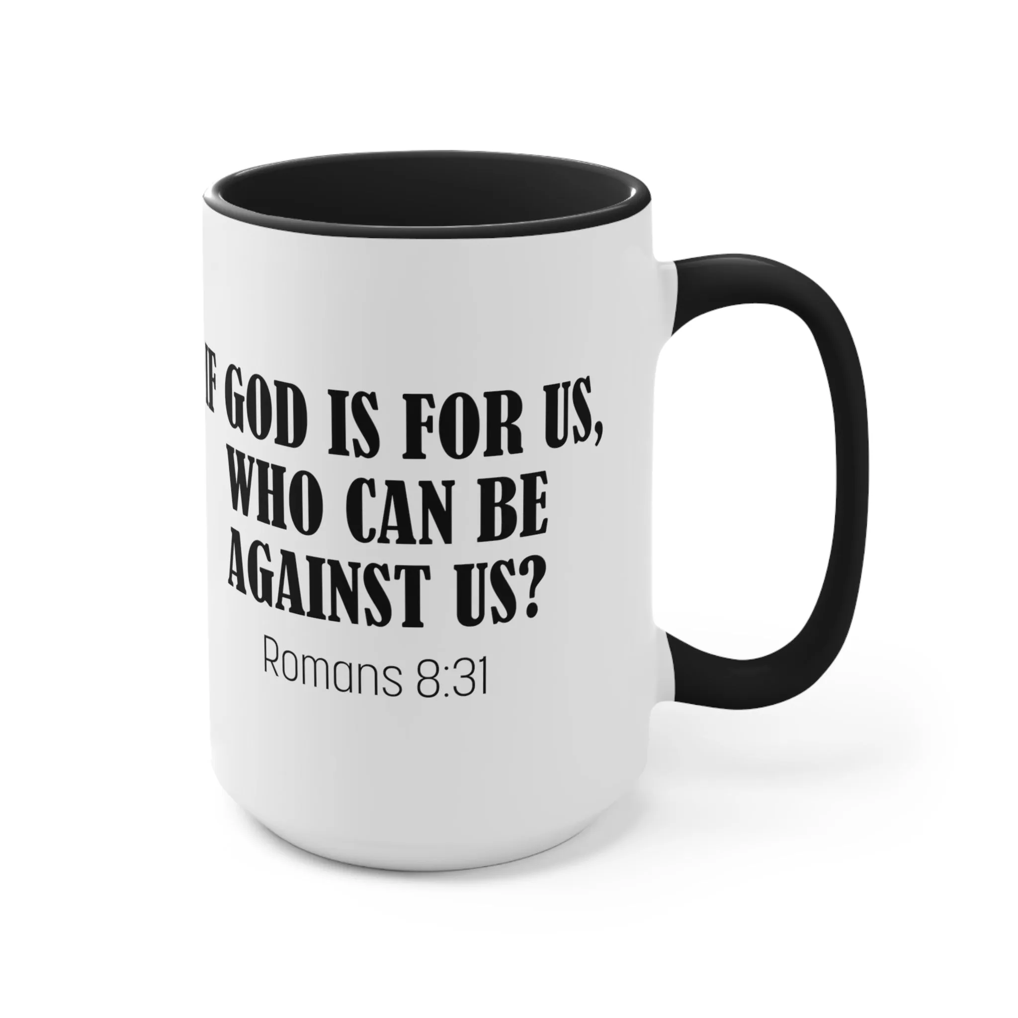 Romans Mug (2 sizes, 3 colors)