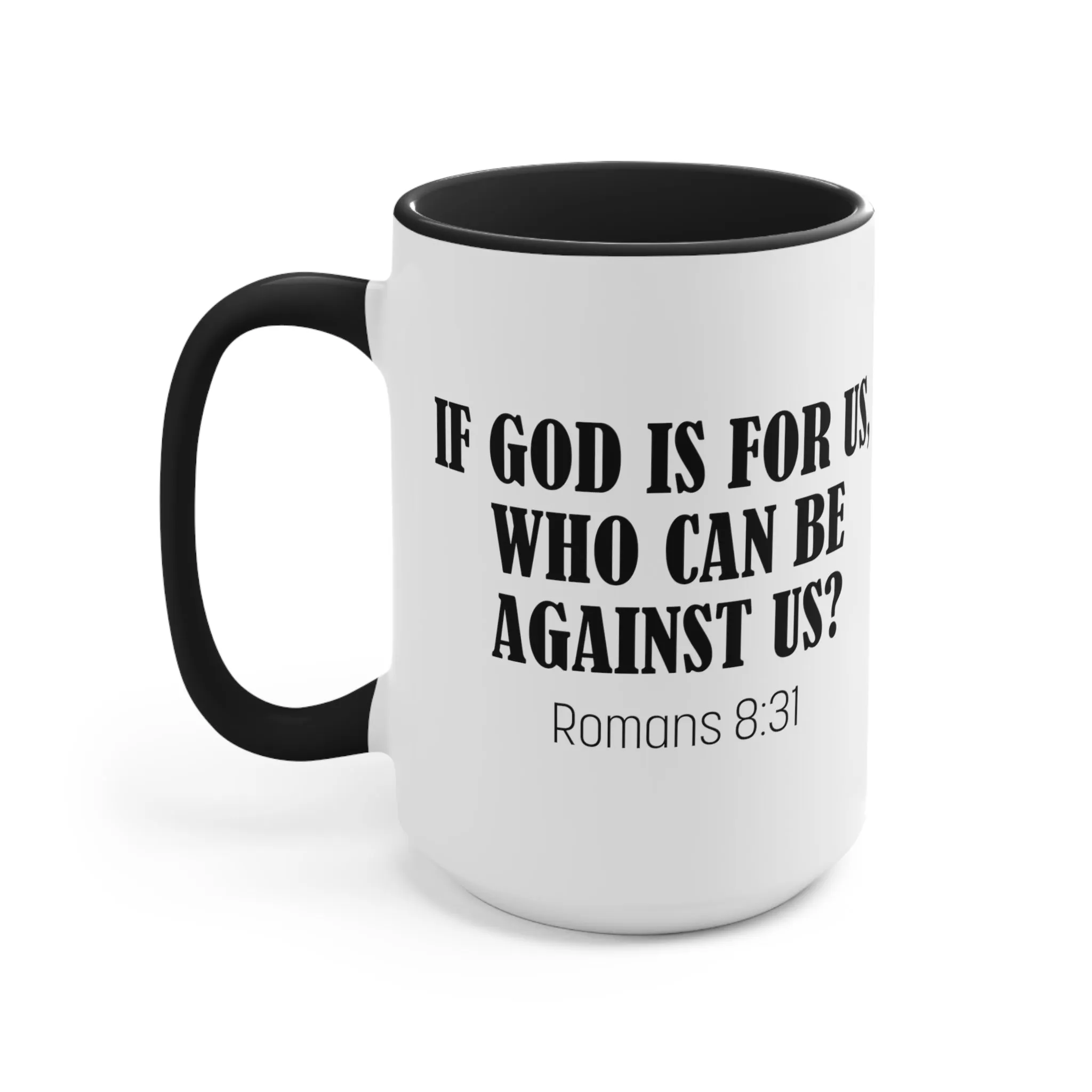 Romans Mug (2 sizes, 3 colors)