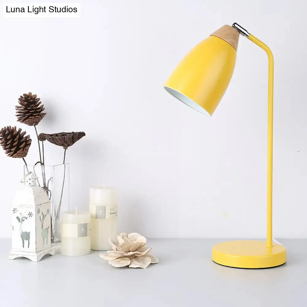 Sadalmelik - Yellow/Black/White Table Lamp