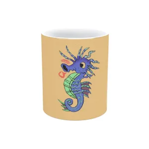 Scribbler's the Seahorse Metallic Mug (Silver / Gold)