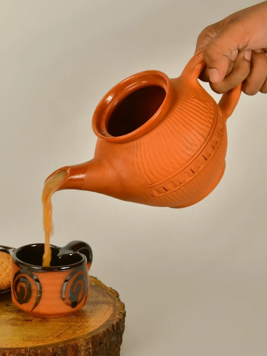 Sowpeace Terracotta Kettle: Artful Fusion for Home and Kitchen