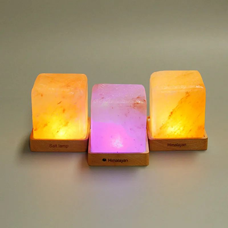 Square Himalayan Salt Lamp