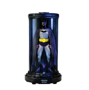 The Bradford Exchange BATMAN: Decades of the DARK KNIGHT™ Sculpture Collection Issue #2: 'Original Batsuit' Masterfully Crafted Figure with LED-Lit Display Case 7-Inches