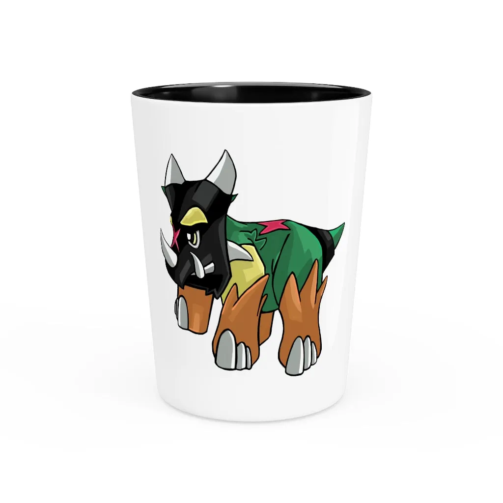 Turroxosaurus Shot Glass