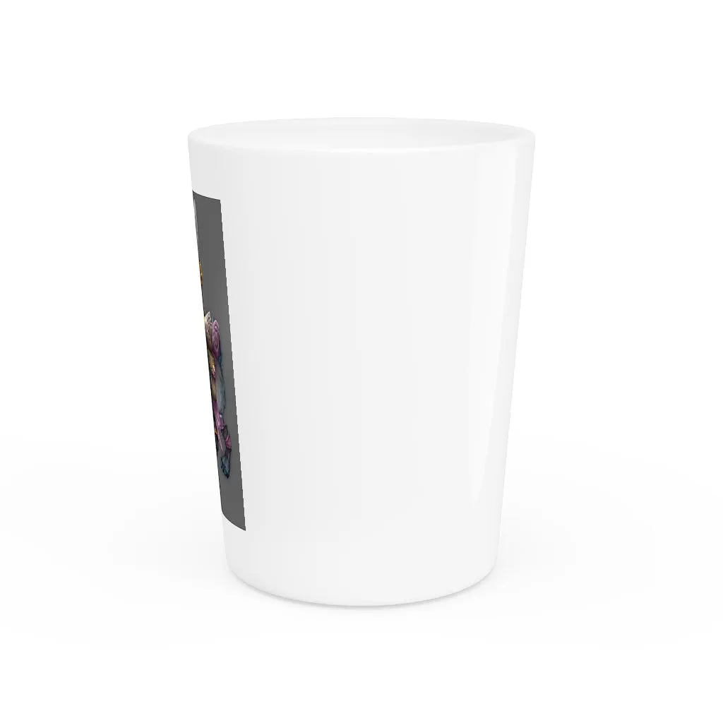 White Amara Shot Glass