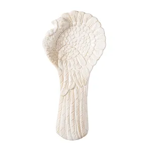 White Turkey Spoon Rest