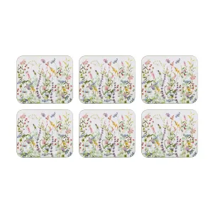 Wildflowers Coaster Set/6