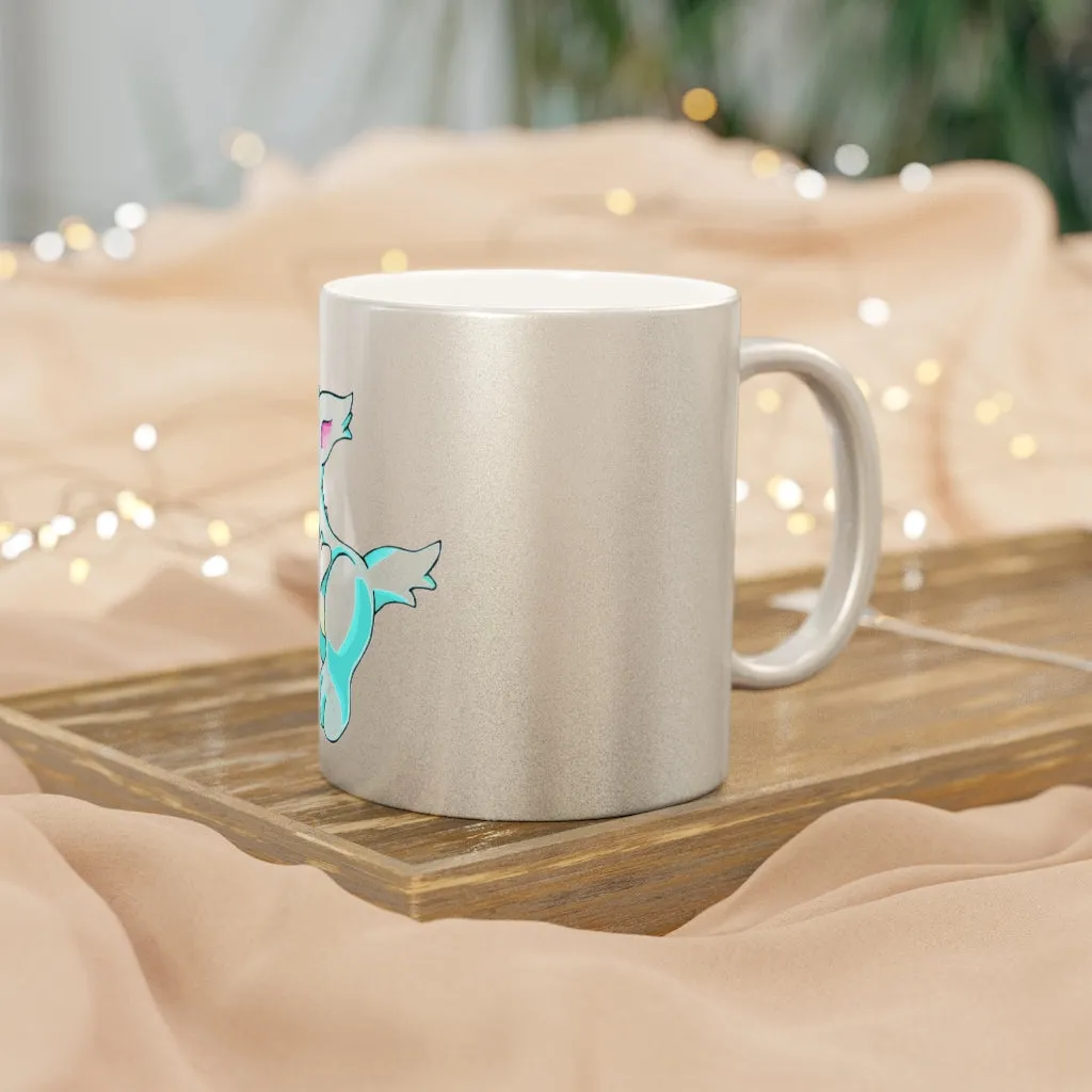 Wolfin Metallic Mug (Silver / Gold)