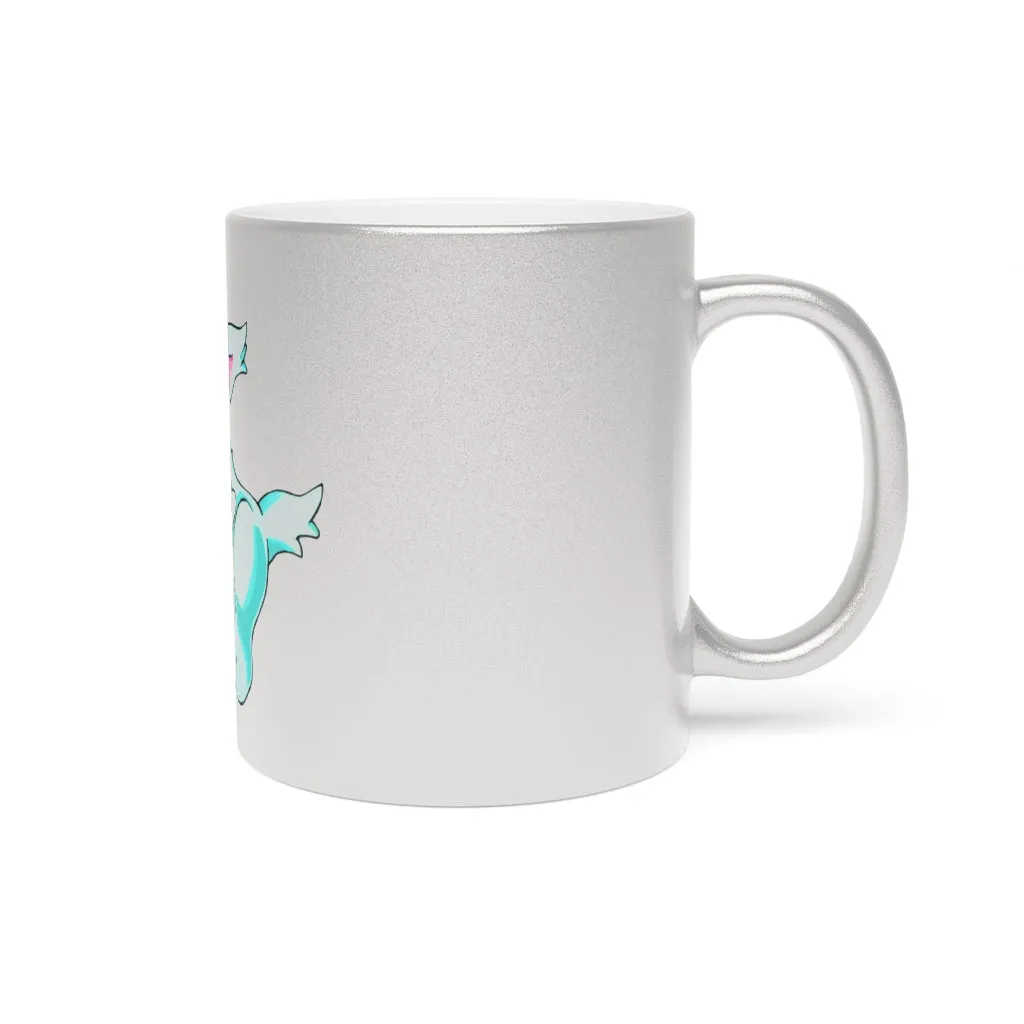 Wolfin Metallic Mug (Silver / Gold)