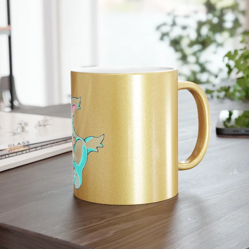 Wolfin Metallic Mug (Silver / Gold)