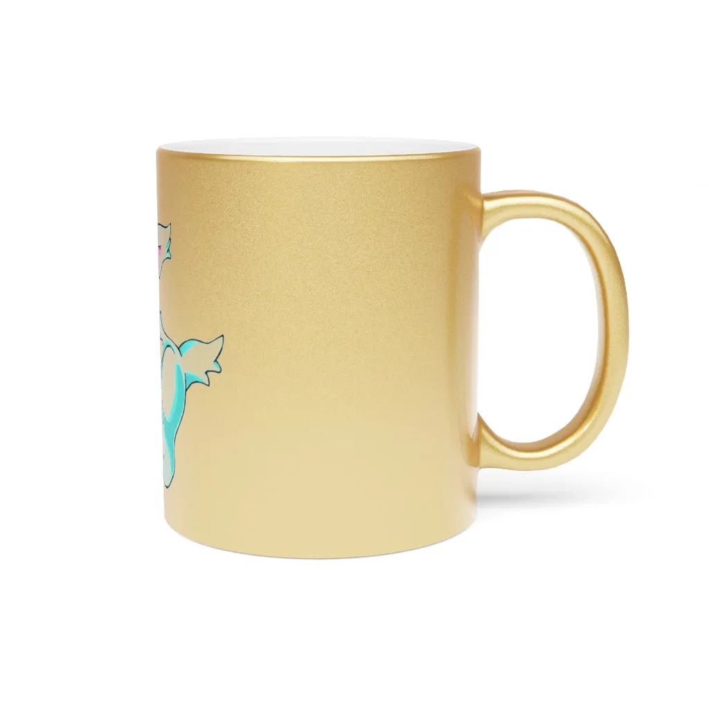 Wolfin Metallic Mug (Silver / Gold)