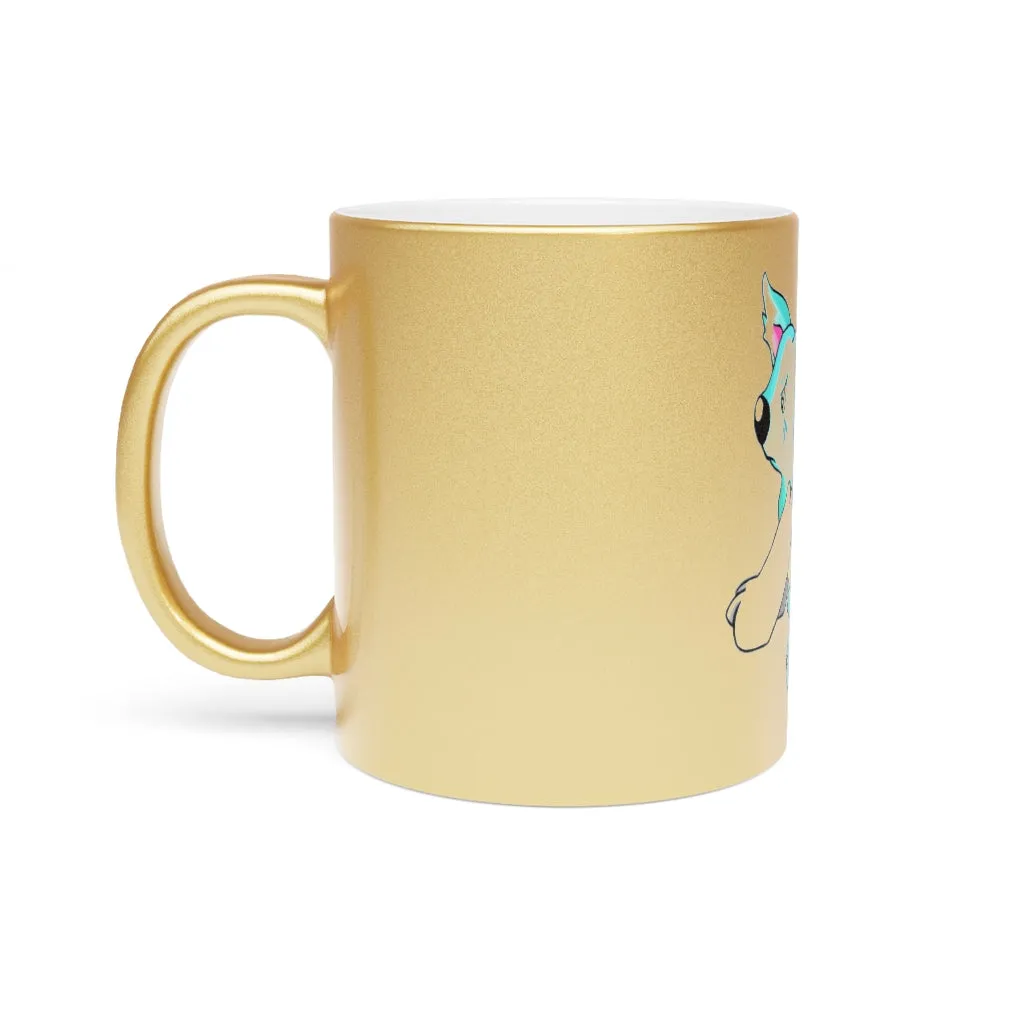 Wolfin Metallic Mug (Silver / Gold)